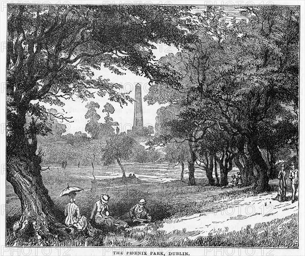 The Phoenix Park, Dublin, 19th century. Artist: Unknown