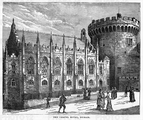 The Chapel Royal, Dublin, 19th century. Artist: Unknown