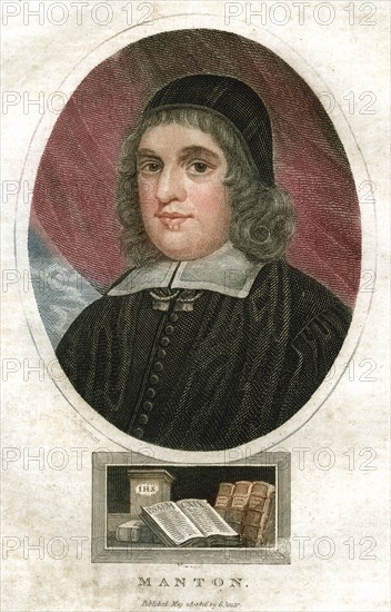 Thomas Manton, Puritan clergyman, (1816). Artist: J Chapman