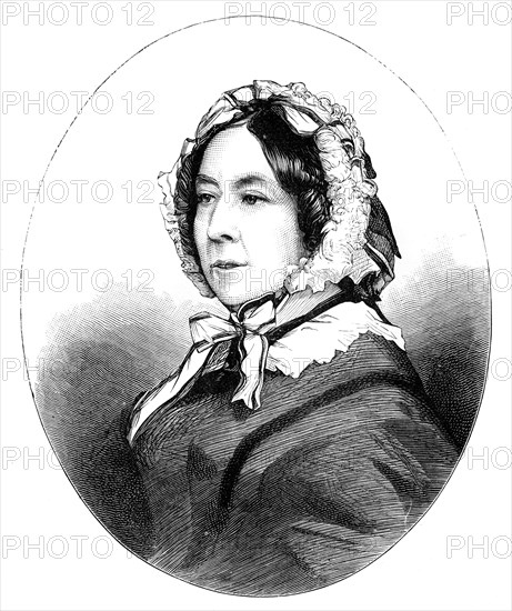 Lady Palmerston (1787-1869), wife of Lord Palmerston. Artist: Unknown