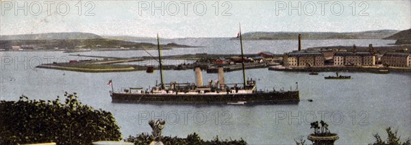 Queenstown Harbour, County Cork, Ireland, 20th century. Artist: Unknown