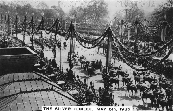 King George V's Silver Jubilee, London, 6th May, 1935. Artist: Unknown