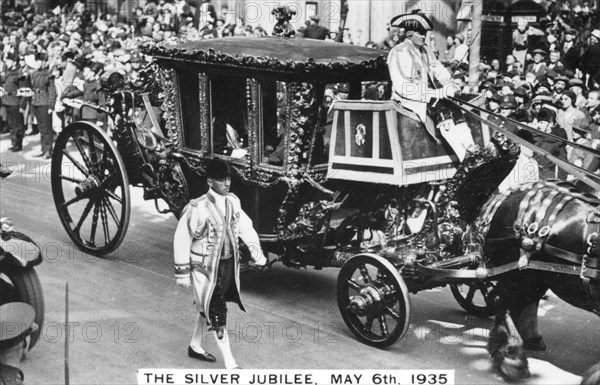 King George V's Silver Jubilee, London, 6th May, 1935. Artist: Unknown