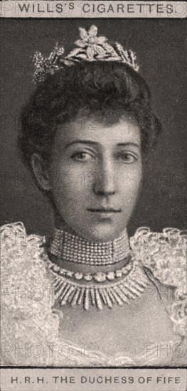 H.R.H The Duchess of Fife, 1908.Artist: WD & HO Wills
