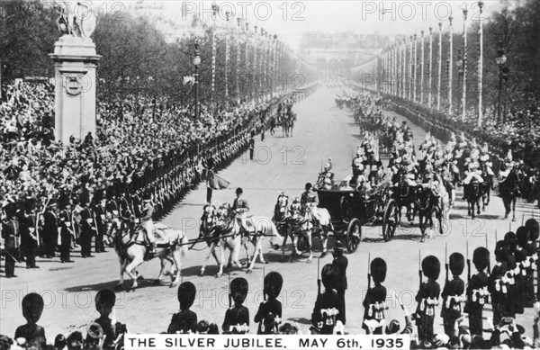 King George V's Silver Jubilee, London, 6th May, 1935. Artist: Unknown