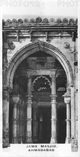 Jama Masjid, Ahmadabad, Gujarat, India, c1925. Artist: Unknown