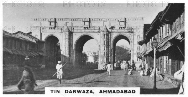 Tin Darwaza, Ahmadabad, Gujarat, India, c1925. Artist: Unknown
