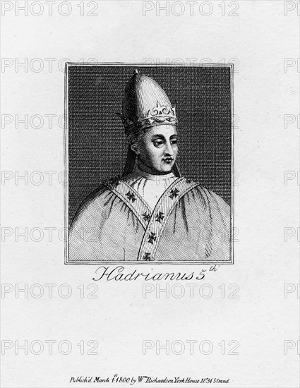 Pope Adrian V, (1800). Artist: Unknown