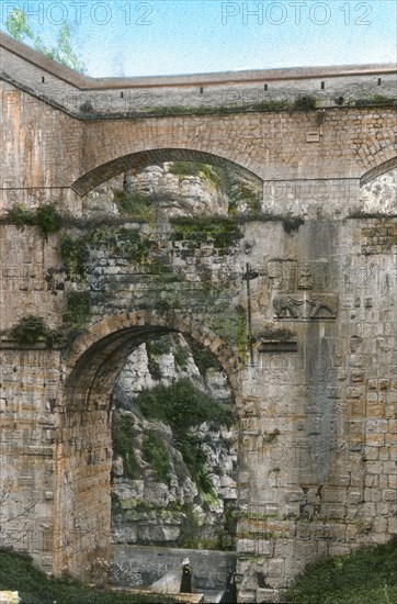 Roman arch, Constantine, northeast Algeria. Artist: Unknown