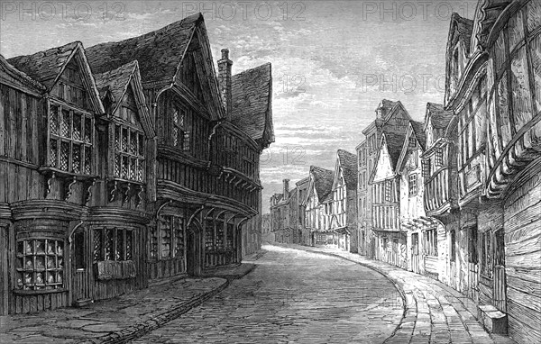 Friars' Street, Worcester, 1893. Artist: Unknown