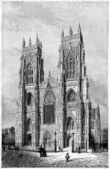 York Minster, 1893. Artist: Unknown