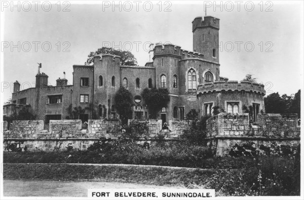 Fort Belvedere, Sunningdale, 1936. Artist: Unknown