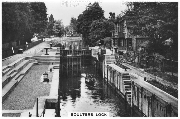 Boulters Lock, 1936. Artist: Unknown