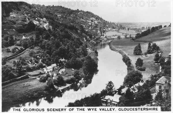 Wye Valley, Gloucestershire, 1936. Artist: Unknown