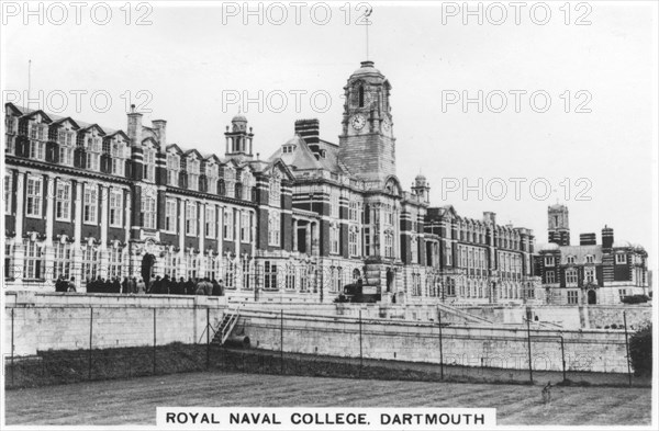 Royal Naval College, Dartmouth, 1937. Artist: Unknown