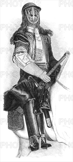 Armour worn by James II at the Boyne, 1690 (1894). Artist: Unknown