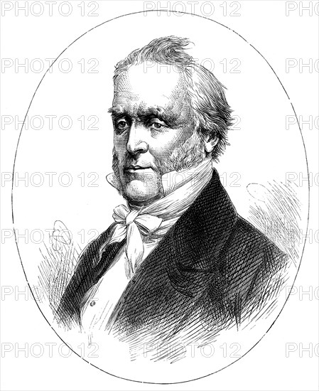 President James Buchanan (1791-1868), 15th president of the United States. Artist: Unknown