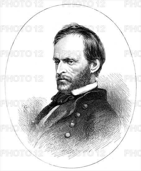 General William Tecumseh Sherman, American general. Artist: Unknown