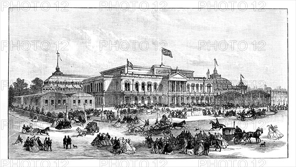 The International Exhibition, Dublin, Ireland, 1865. Artist: Unknown