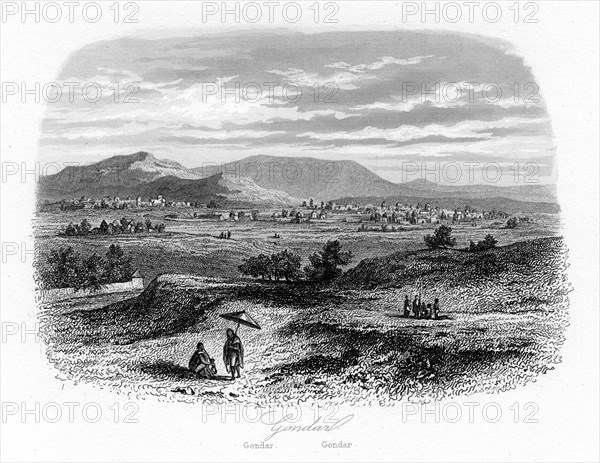 Gondar, Ethiopia, c1840. Artist: N Remond