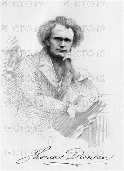 Thomas Duncan (1807-1845), Scottish artist, 19th century.Artist: J Smyth