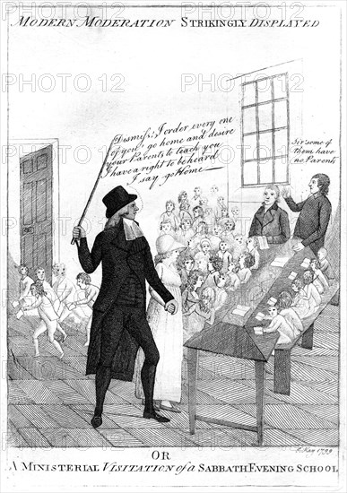 'Modern moderation strikingly displayed', 1799. Artist: Kay