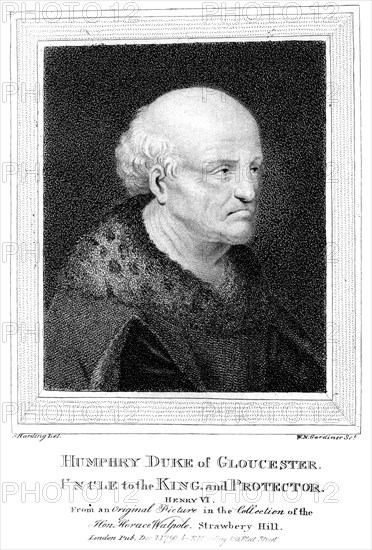 Humphry, Duke of Gloucester (1391-1447), 1790.Artist: W N Gardiner