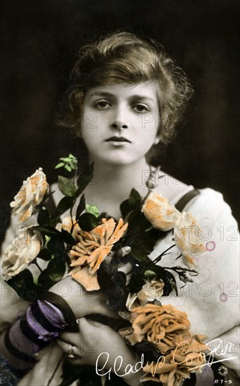 Gladys Cooper (1888-1971), English actress, early 20th century. Artist: Unknown