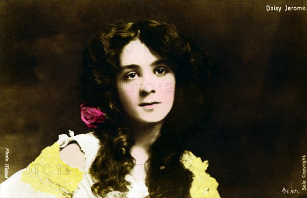 Daisy Jerome, actress, early 20th century.Artist: Photo Histed