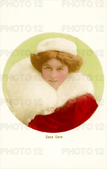 Zena Dare (1887-1975), English actress, early 20th century.Artist: Bassano Studio