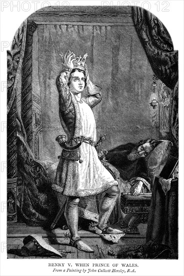 King Henry V (1387-1422) when he was the Prince of Wales. Artist: Unknown