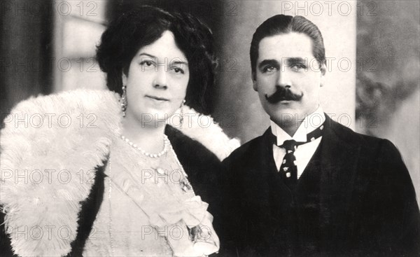 Clara Ellen Butt (1872-1936) and Kennerley Rumford (1870-1957), English singers, 1906. Artist: Unknown