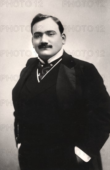 Enrico Caruso (1873-1921), Italian tenor, 1907.Artist: Rotary Photo