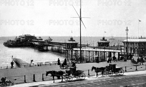 West Pier, Brighton, Sussex, early 20th Century. Artist: Unknown