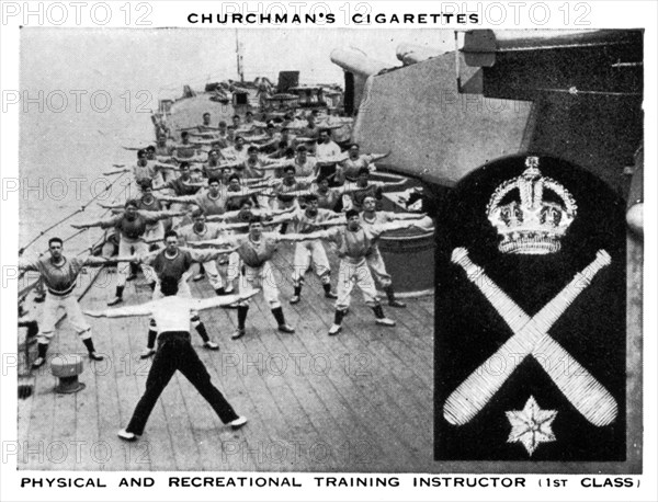 Physical & Recreational Training Instructor, (1st Class), 1937.Artist: WA & AC Churchman