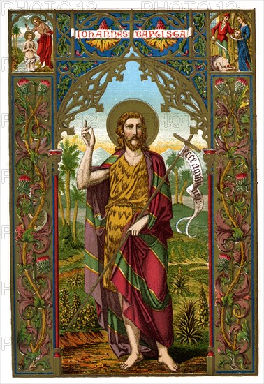 St John the Baptist, 1886. Artist: Unknown