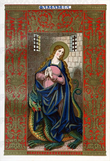 St Margaret, 1886. Artist: Unknown