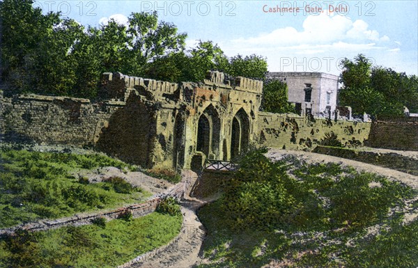 Cashmere Gate, Delhi, India, 20th century. Artist: Unknown