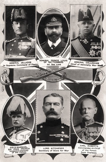 'The Empire's Defenders', early 20th century.Artist: Rotary Photo