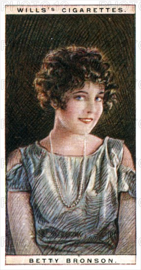 Betty Bronson (1906-1971), American film star, 1928.Artist: WD & HO Wills