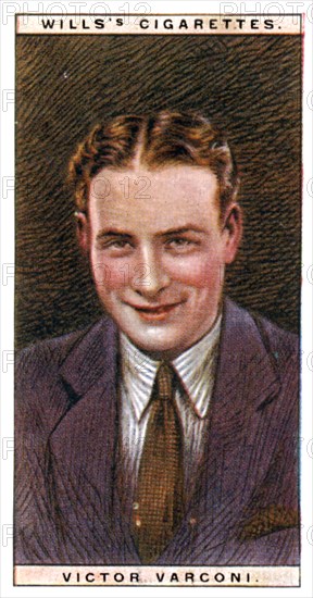 Victor Varconi (1891-1976), Hungarian actor, 1928.Artist: WD & HO Wills