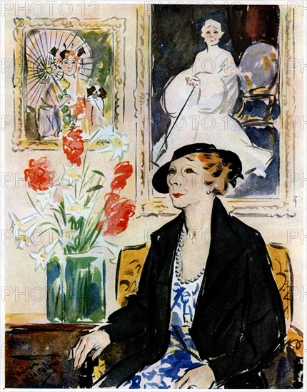 'Fofty Years a Favourite', Miss Marie Tempest, 1935. Artist: Unknown