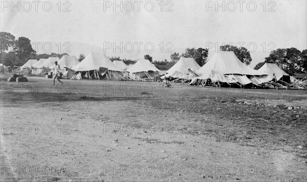 British army encampment, Dehra Dun, India, 1917. Artist: Unknown