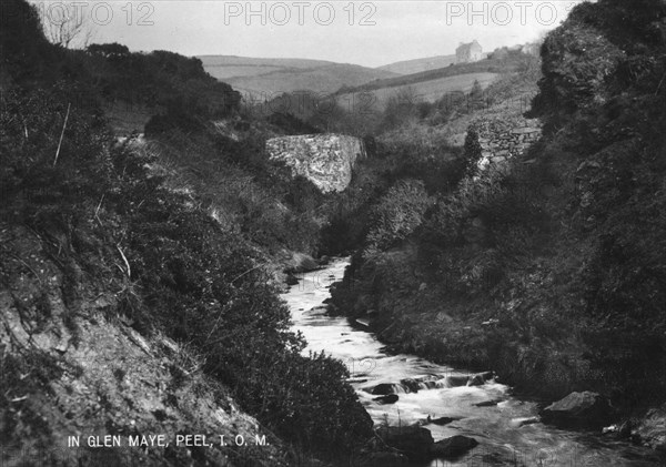 In Glen Maye, Peel, Isle of Man, 20th century. Artist: Unknown