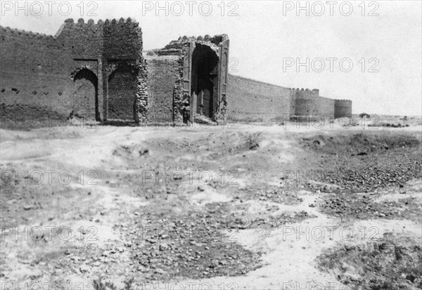 City gate, Samarra, Mesopotamia, 1918. Artist: Unknown