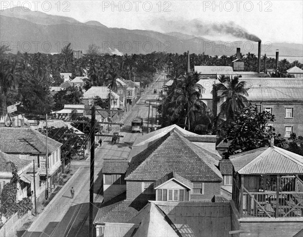 Harbour Street (east), Kingston, Jamaica, c1905.Artist: Adolphe Duperly & Son