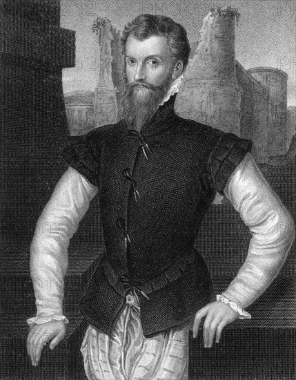 Edward Courtenay, 1st Earl of Devon (c1527-1556), 1824.Artist: W Freeman