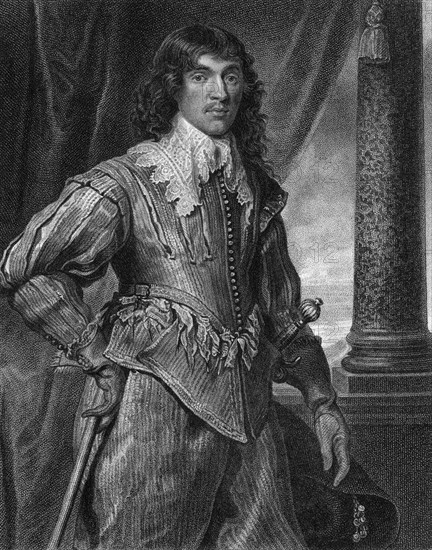 William Hamilton, 2nd Duke of Hamilton (1616-1651), 1825.Artist: W Freeman