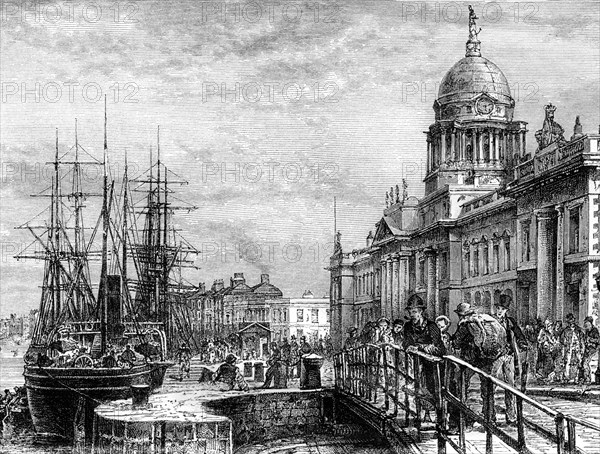 Dublin, Ireland, 19th century.Artist: Weber