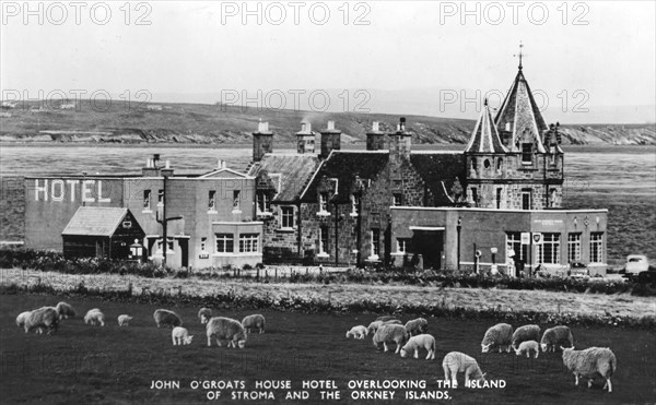 The John O'Groats House Hotel, John O'Groats, Highlands, Scotland, early 20th century. Artist: Unknown